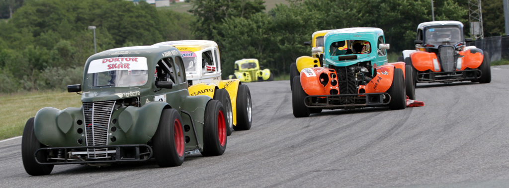 Den lille Legend Car kommer som sædvanlig til start i et stort antal.
(Foto: Motorsporten.dk)